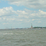 ferry ride/statue of liberty